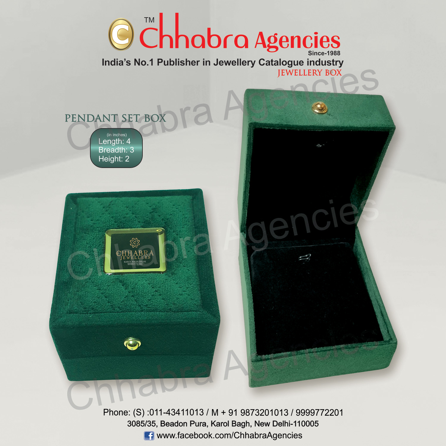 Pendant Boxes  4"x3"